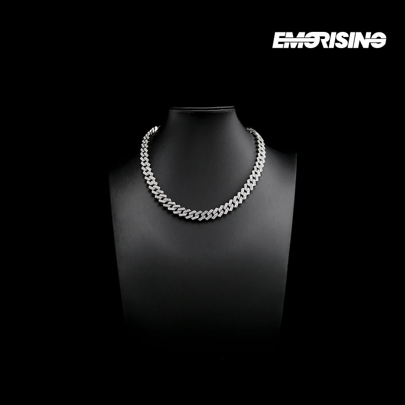 "Diamond Cut" - Iced Cuban Chain Necklace