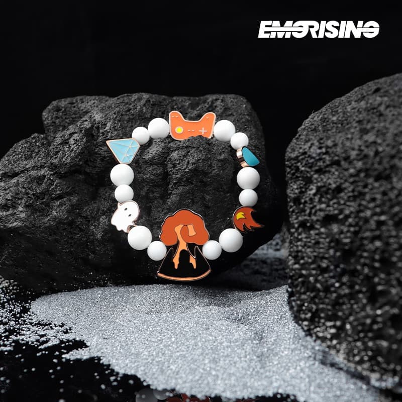 "Inner Volcano" - Emotion Charm Bracelet