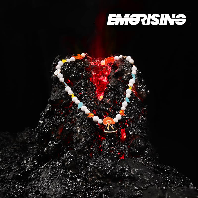 "Inner Volcano" - Emotion Charm Necklace