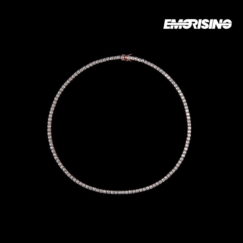 "Subzero Glacier" - Iced Tennis Necklace