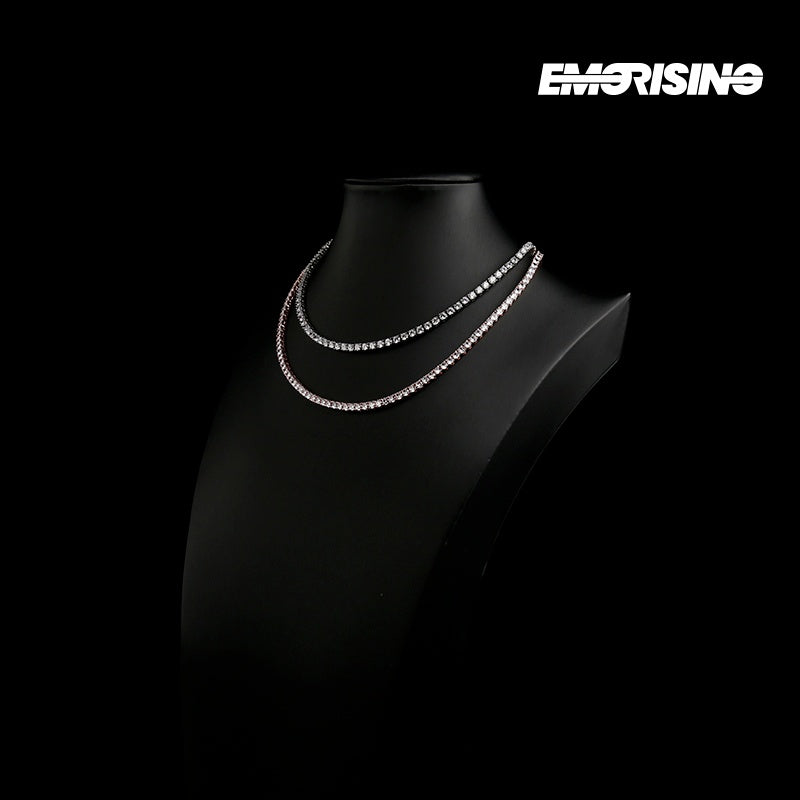 "Subzero Glacier" - Iced Tennis Necklace