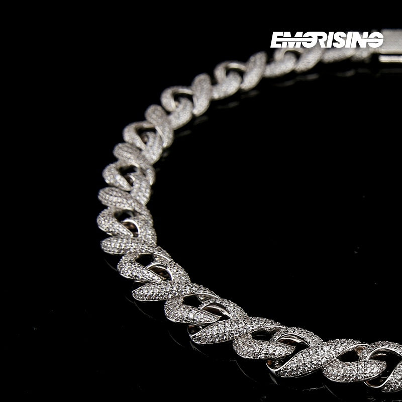 "Frozen Infinity" - Iced Cuban Chain Necklace