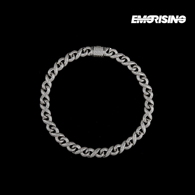 "Frozen Infinity" - Iced Cuban Chain Necklace